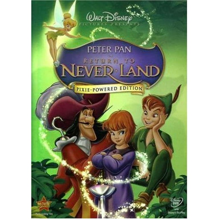 Return to Never Land [Pixie Powered Edition] [DVD] - Walmart.com