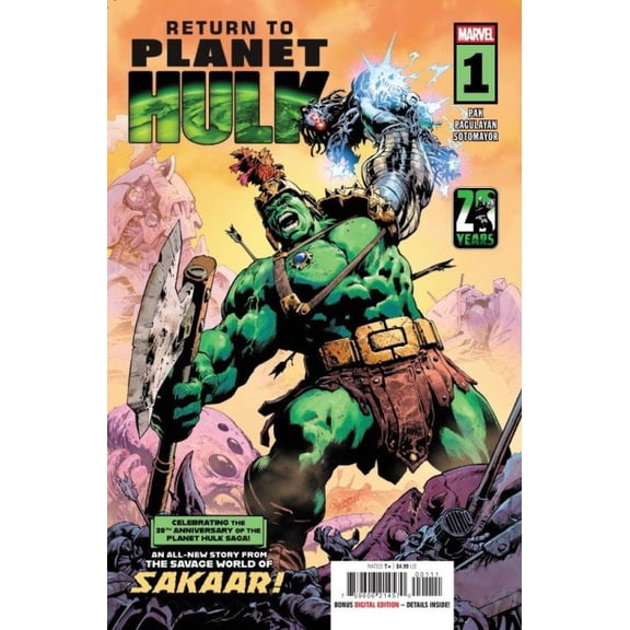 Return to Planet Hulk #1 VF ; Marvel Comic Book