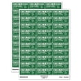 thumbnail image 1 of Return to Sender Fill-in Letter Mail Sticker Set - Dark Green - Matte Finish - 1.75" Medium, 1 of 7