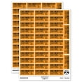 thumbnail image 1 of Return to Sender Fill-in Letter Mail Sticker Set - Orange - Matte Finish - 1.5" Small, 1 of 7