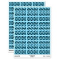 thumbnail image 1 of Return to Sender Mail Delivery Service Sticker Set - Light Blue - Matte Finish - 1.75" Medium, 1 of 7