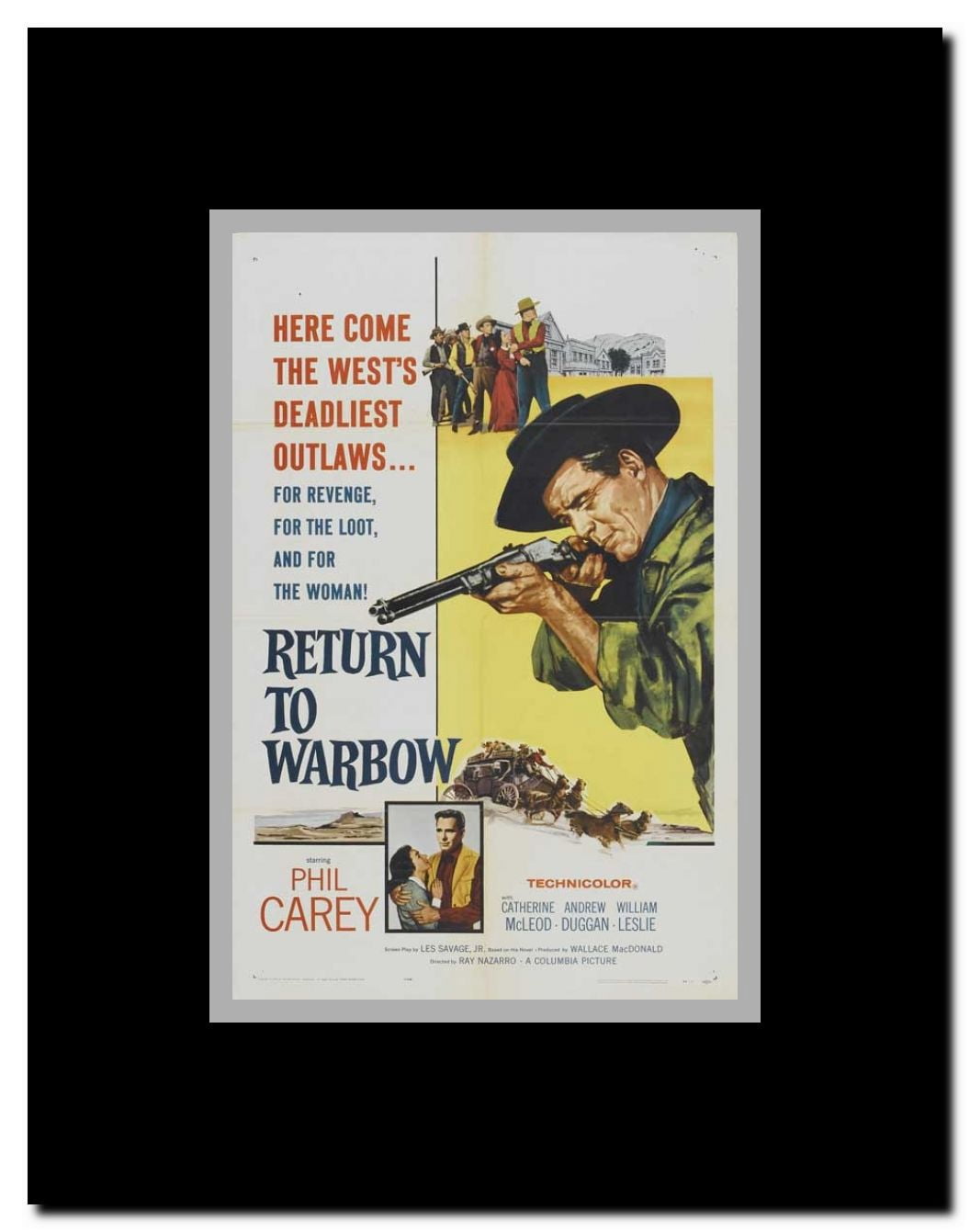 Return to Warbow Framed Movie Poster