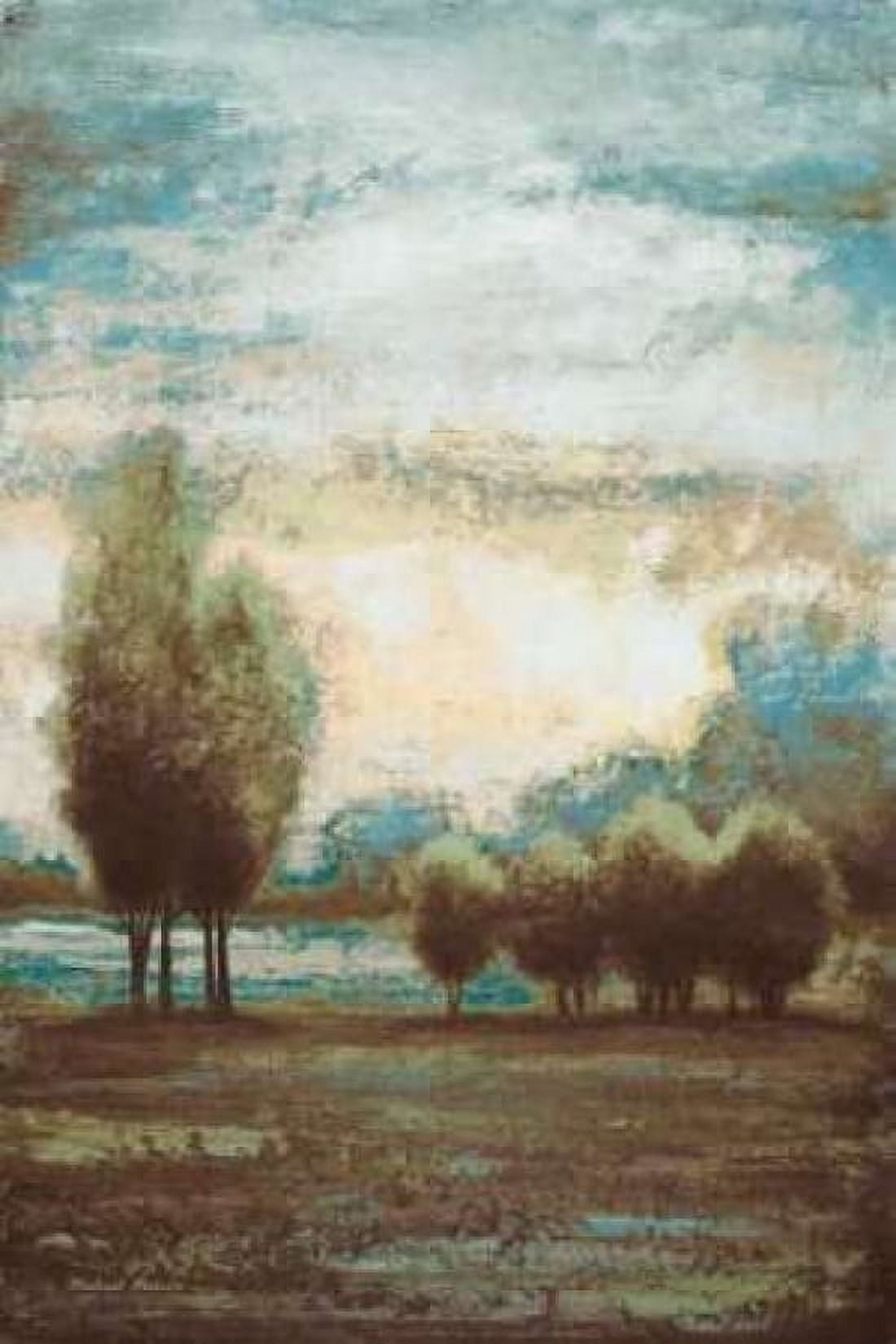 Return to the Blue Open Glow I Canvas Art - Michael Marcon (12 x 18)
