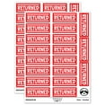 thumbnail image 1 of Returned Border Top Bottom Sticker Set - Red - Gloss Finish - 2.00" Large, 1 of 7