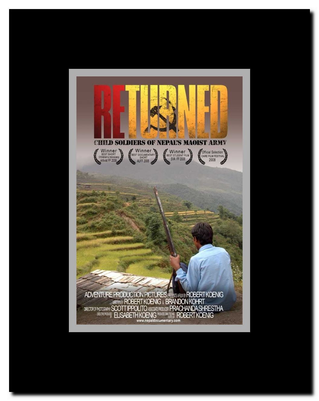 Returned Framed Movie Poster