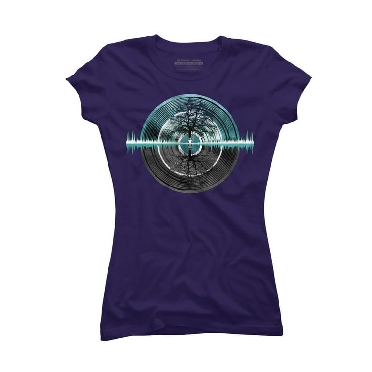 Purple and turquoise graphic tees best sale