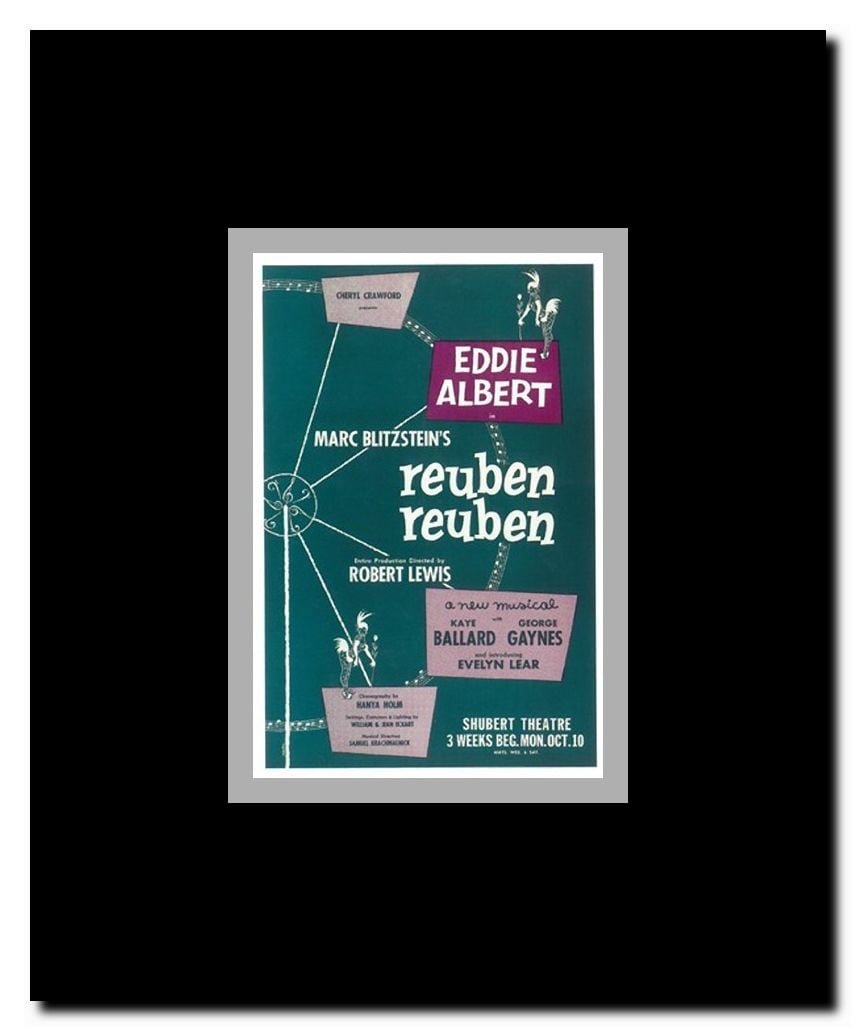 Reuben Reuben (Broadway) Framed Movie Poster