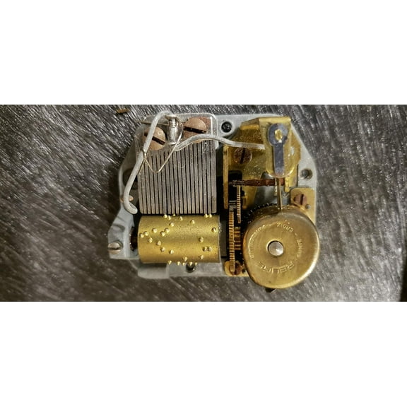 Reuge Swiss 18 note Musical Movement Playing Cantata 147 by J.S. Bach