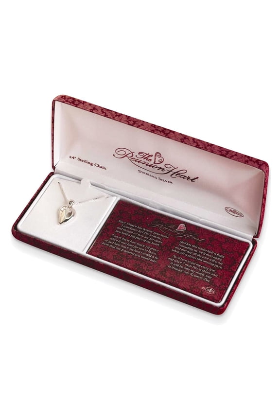 The Reunion Heart' Necklace W/18" Chain