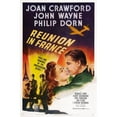 thumbnail image 1 of Reunion In France Us Poster Art From Left: Joan Crawford Philip Dorn 1942 Movie Poster Masterprint, 1 of 2