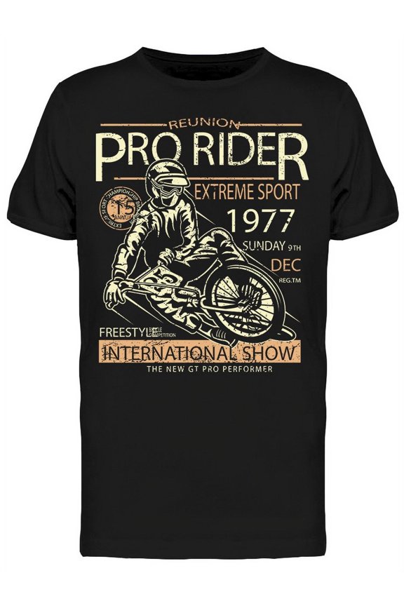 Reunion Pro Rider T-Shirt Men -Image by Shutterstock, Male 3X-Large