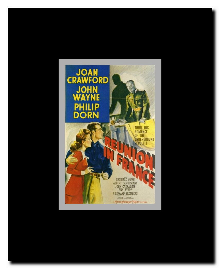 Reunion in France Framed Movie Poster
