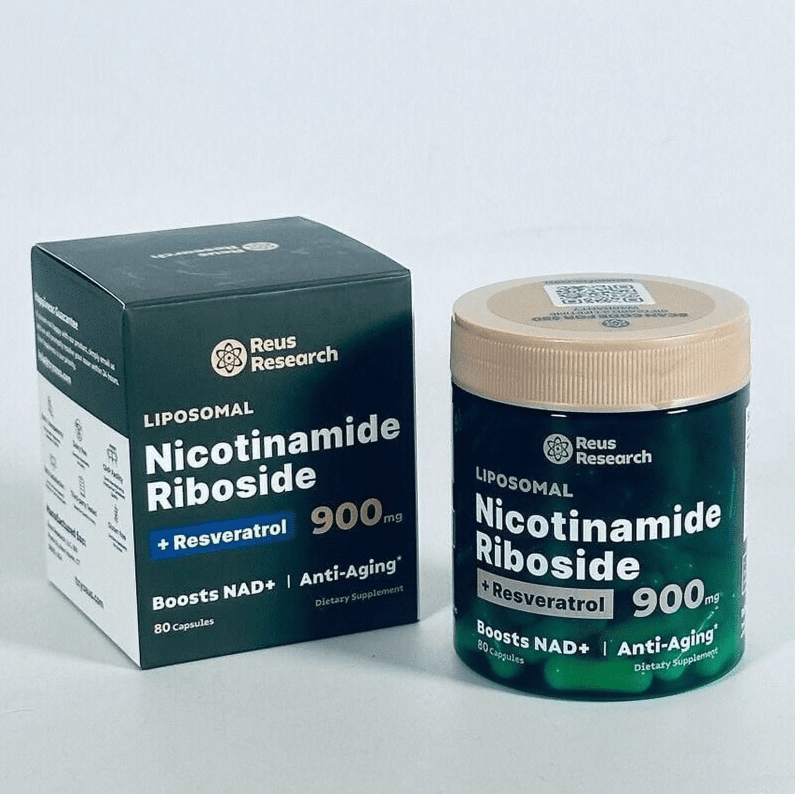 Reus Research NR900 - NAD+ (80 Count) - Walmart.com