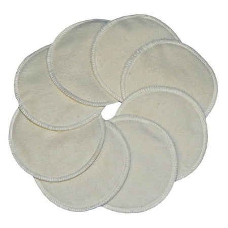 Reusable 100% Cotton Facial Rounds - 8 count