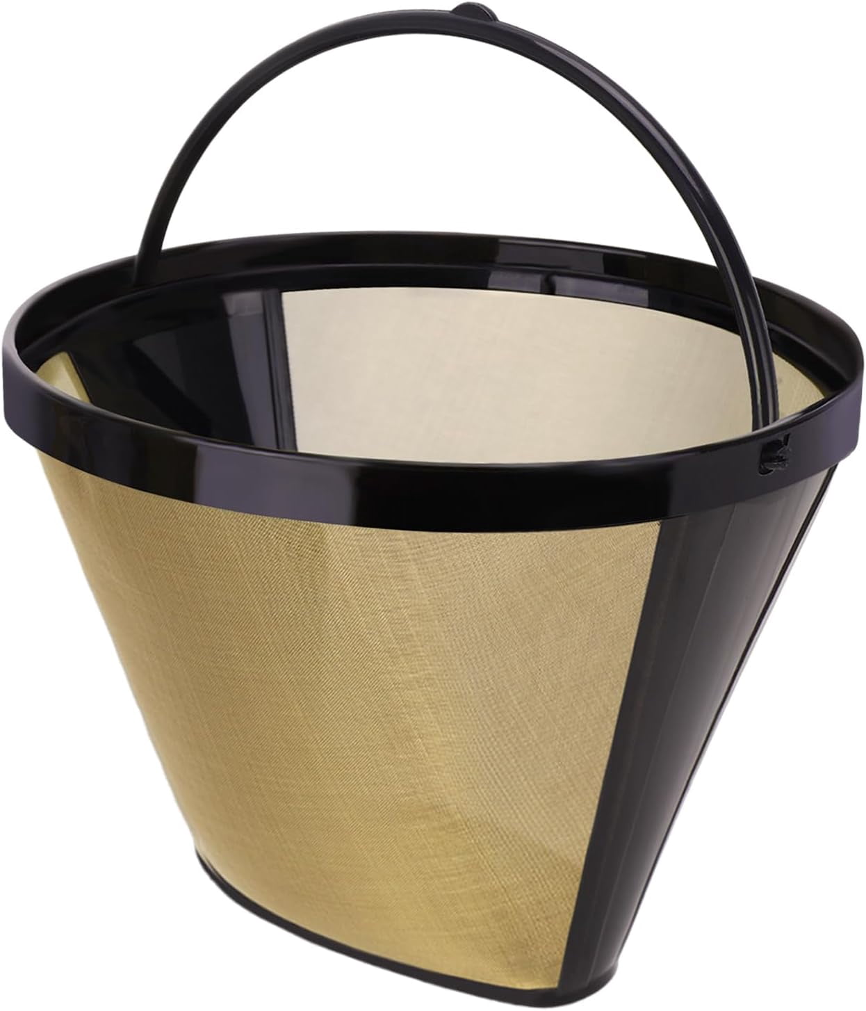 Reusable #4 Cone Coffee Filter, Stainless Steel Permanent Filter for ...