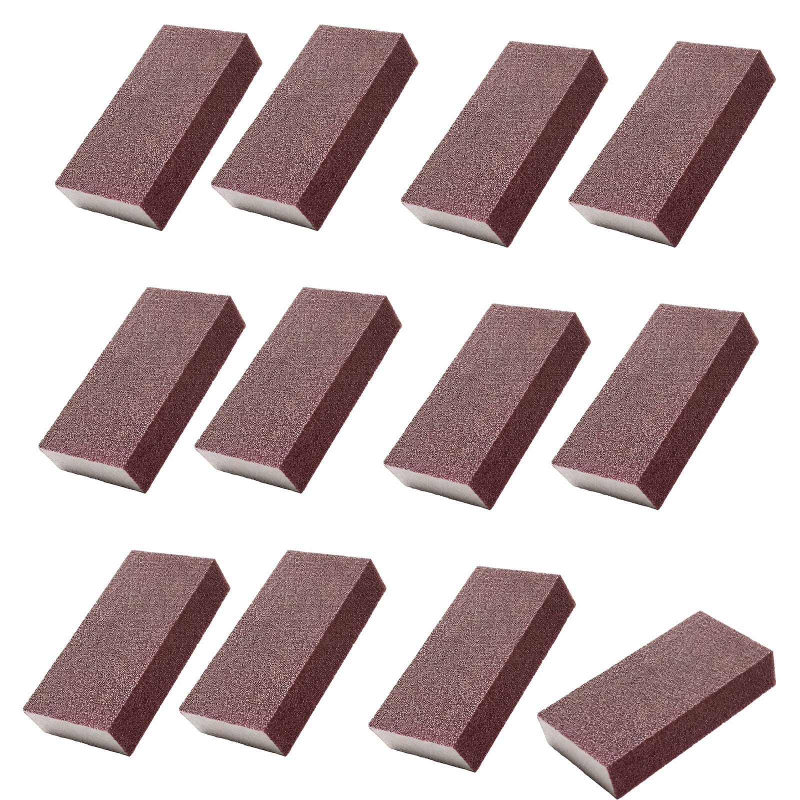 Sanded Block Reusable 4 Side Sanding Block 6/12Pcs Multiple Surfaces Sanders Sponge ...