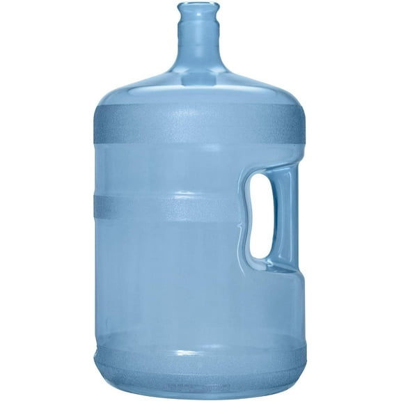 Reusable 5 Gallon BPA-Free Plastic Water Bottle with Crown Cap
