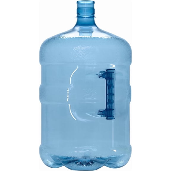 Reusable 5 Gallon BPA-Free Plastic Water Bottle with Crown Cap