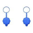 thumbnail image 1 of Reusable 5 Gallon Water Jug Caps Leak Proof Bottle Lids 55mm Water Bottles 3 & 5 Gallon Water Jug Cap, Reusable Silicone Blue 5 Gallon Water Jug Cap, 1 of 9