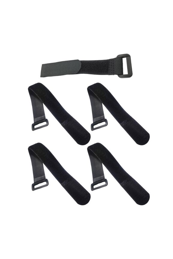 Reusable 60cm Reversible Hook And Loop Strap Heavy Duty Fastening For Outdoor Garden Camping Gear Luggage Binding 5 Pack