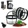 thumbnail image 1 of Reusable 8-12 Cup Basket Coffee Filter for Most Regal and Procter Silex Coffee Makers BPA Free Dishwasher Safe ECO-Friendly 4 Packs, 1 of 3