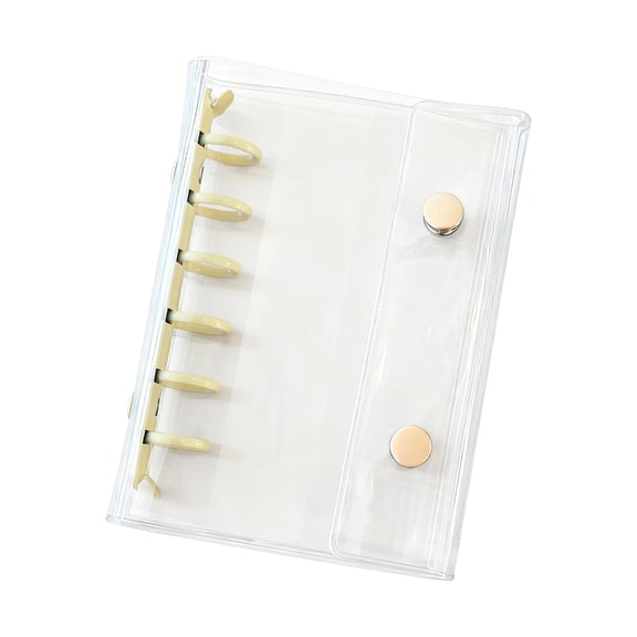 Reusable A7 Size Notebook Interchangeable Sheet Recycled Materials Smooth Writing Refillable Notebook For School Office