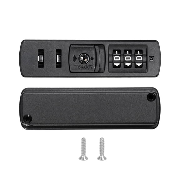 Reusable ABS Travel Lock Customizable Code Security Device Airport Essential Reusable Luggage Lock for Women and Men