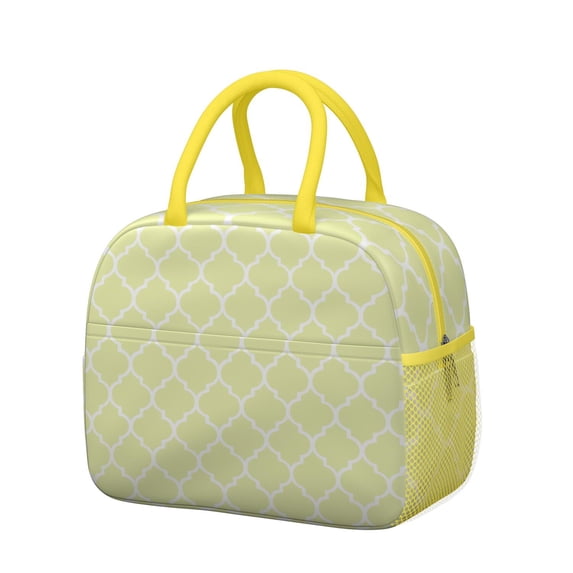 Reusable Abstract Lnsulated Lunch Bag for Women & Men-Leakproof Water-Resistant Cooler Tote,Large Capacity(10.6x8.7x6.3in)for Work,Office,Travel,Picnic,Beach.