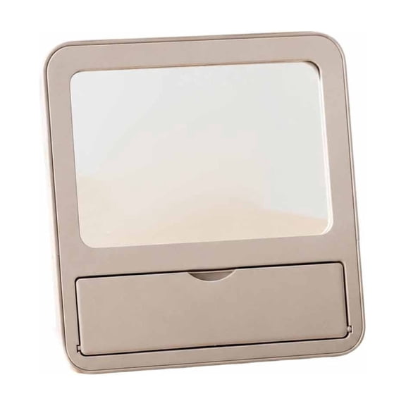 Reusable Acrylic Message Board with Drawer and LED Night Light – Stylish Desk Organizer for Notes, Reminders, and Small Items