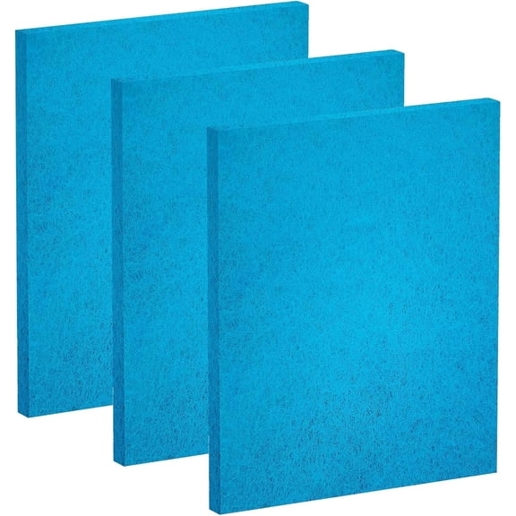 Reusable Air Conditioner and Furnace Filter, 20x30x1 Inch Washable High Air Flow Polyester Media, 0.7" Thick, 3 Pack