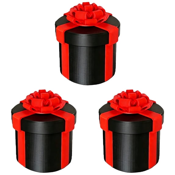 Reusable Annoying Nested Screw Gift Box 4 Layer Puzzle Container Pla Prank Gift Box for Gift Cards Cash Small Keepsakes Christmas Birthday Party