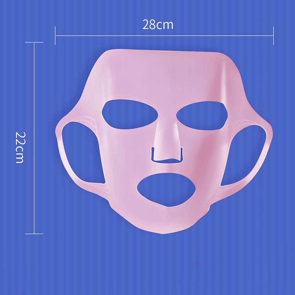 Reusable AntiWrinkle Silicone Face Mask Holder for Sheet Masks