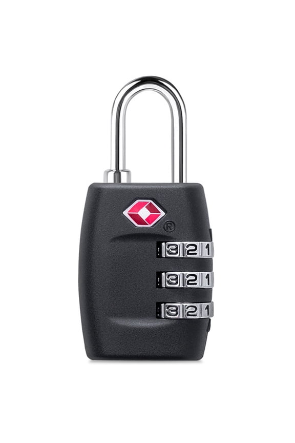 Reusable Approved Luggage Lock Impact Resistant PC For Frequent Flyers