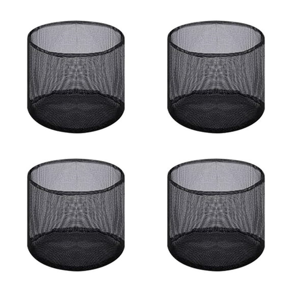 Reusable Aquatic Pond Planting Bags - Breathable Circular Flowerpots for Water Plants - Set of 4