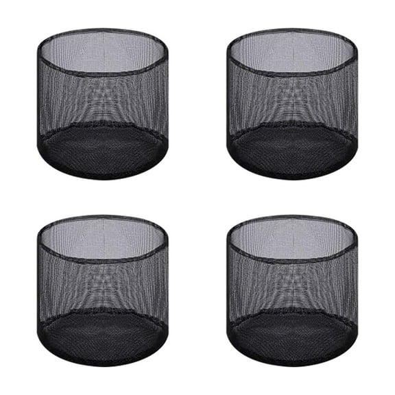 Reusable Aquatic Pond Planting Bags - Breathable Circular Flowerpots for Water Plants - Set of 4