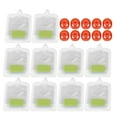 thumbnail image 1 of Reusable Baby Food Pouches, 10pc Set, Easy Clean  Fill For Fruit  Yogurt, Freezer Safe, 1 of 6
