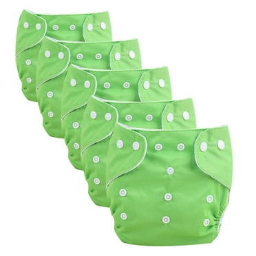Reusable Baby Nappy Cover Cloth Diaper Cover for 0-3 Years with Adjustable Wrap