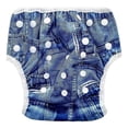 thumbnail image 1 of Reusable Baby Swim Diapers Baby Boy Girl Swimsuit Waterproof Swimwear Trunks Urine Leakproof Adjustable Soft Breathable Bottoms Diaper, 1 of 6