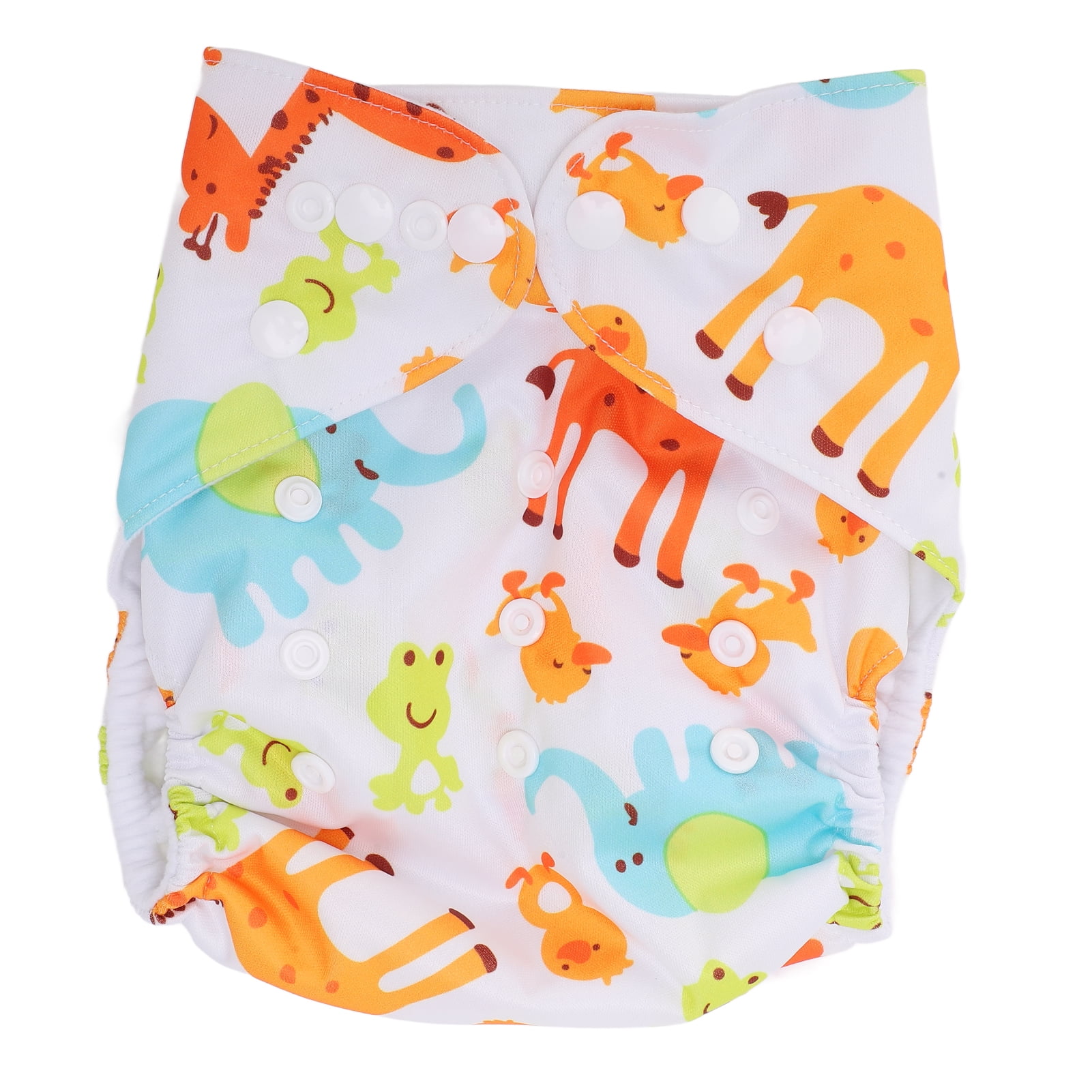 Reusable Baby Swim Print Diapers Washable Pocket Cloth Hook and Loop OS