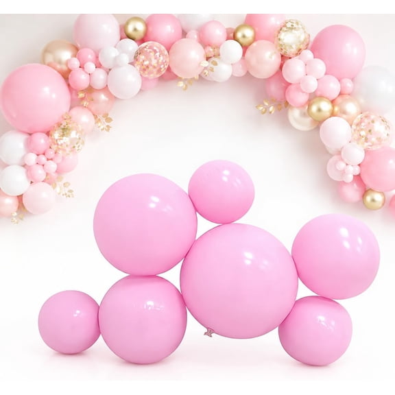 Reusable Balloon Arch Inflatable Kit, PVC Inflatable Balloon Arch with Linked Balloon Garland Design, Reusable Party Backdrop Decoration for Birthday, Wedding and Celebrations