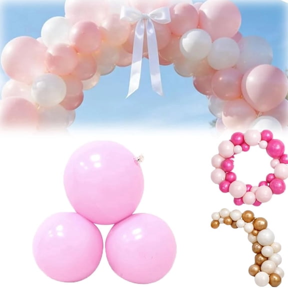 Reusable Balloon Garland Arch Kit, Reusable Balloon Arch Inflatable, 3 PCS Linked PVC Balloon Garland for Birthday Wedding(xxw)