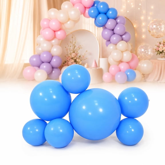 Reusable Balloon Garland Cluster Inflatable Latex Free PVC Clusters with Linked Balloons Blow Up Easy Link Balloons Decor for Birthday Wedding Celebration Party Backdrop