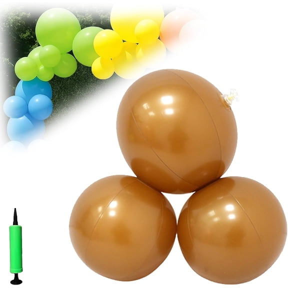 Reusable Balloon Garland Cluster, Inflatable Reusable Balloon Garland for Birthday Party, Long-Lasting Easy Setup Party Arch Backdrop, PVC Balloon Streamer for Indoor Outdoor Decoration