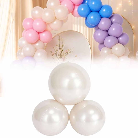 Reusable Balloon Garland Cluster Latex Free Inflatable PVC Arch Kit with Elastic Bands for Birthday Wedding Party Backdrop Decor, Eco-Friendly Linked Balloons for Graduation Anniversary Celebration