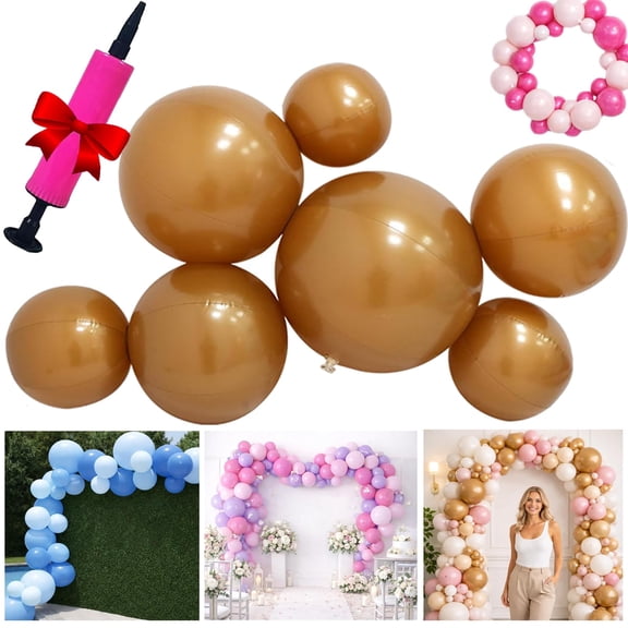 Reusable Balloon Garland Cluster, Reusable Inflatable Balloon Arch Garland, PVC Reusable Balloons for Birthdays, Weddings, Party Decoration.