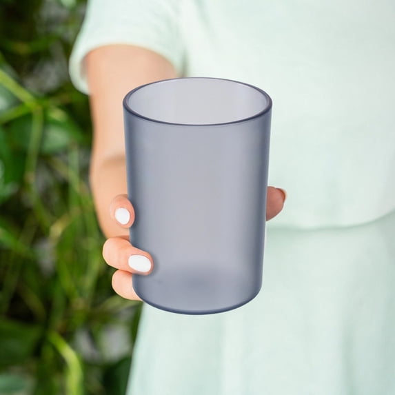 Reusable Bathroom Tumbler Rinse Cups Mouthwash Travel Holder for Drinking Home