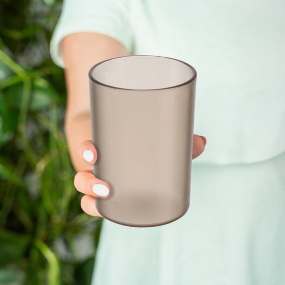 Reusable Bathroom Tumbler Rinse Cups Mouthwash Travel Holder for Drinking Home