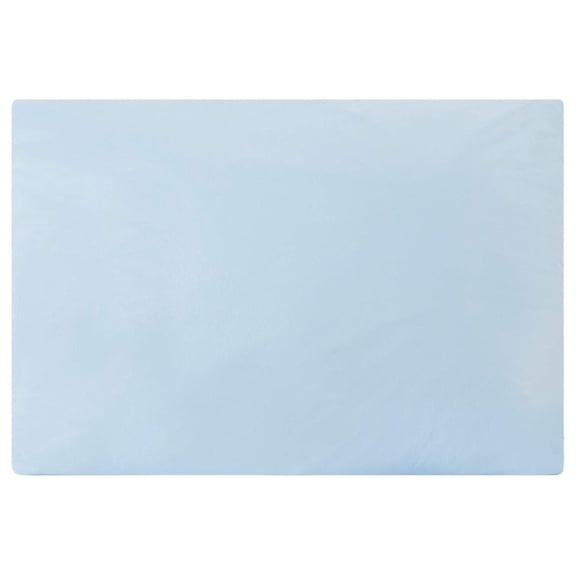 Reusable Bed Pillow, Stain-Resistant, Vinyl Cover, Blue, 19 in x 25 in, 12 Count