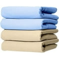 thumbnail image 1 of Reusable Bed Underpad - Waterproof & Washable Bed Pad - Absorbent Mattress Protector Pad - Incontinence Bed Pads - Bed Protector Pads Pack of 4 (2 Blue 2 Beige, 31"X47"), 1 of 5