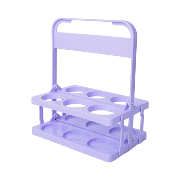 Reusable Beer Bottle Basket Lightweight Beer Bottle Holder Convenient Plastic Drink Holder Suitable for 6 Bottles